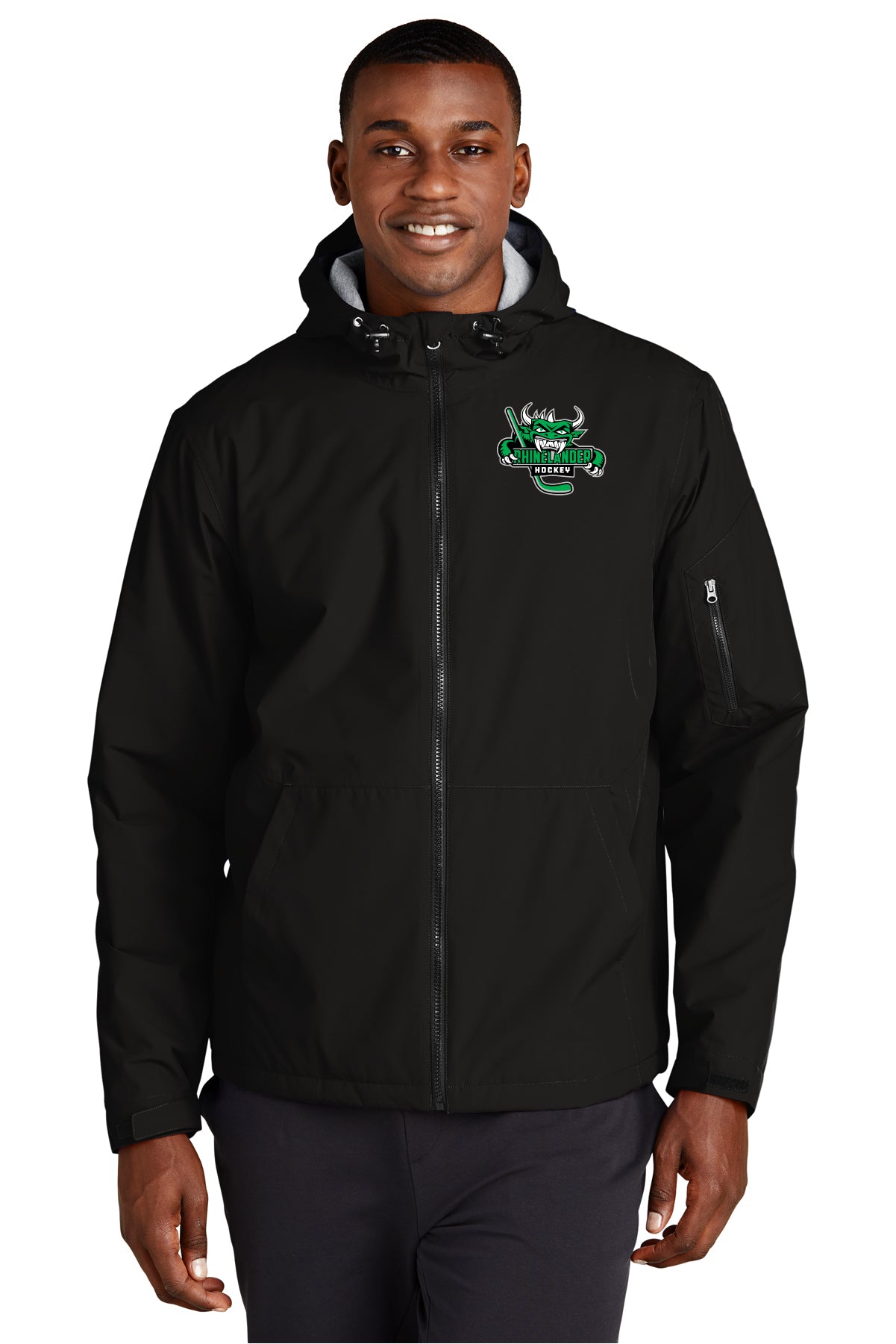 Adult Waterproof Insulated Jacket - Rhinelander Hockey