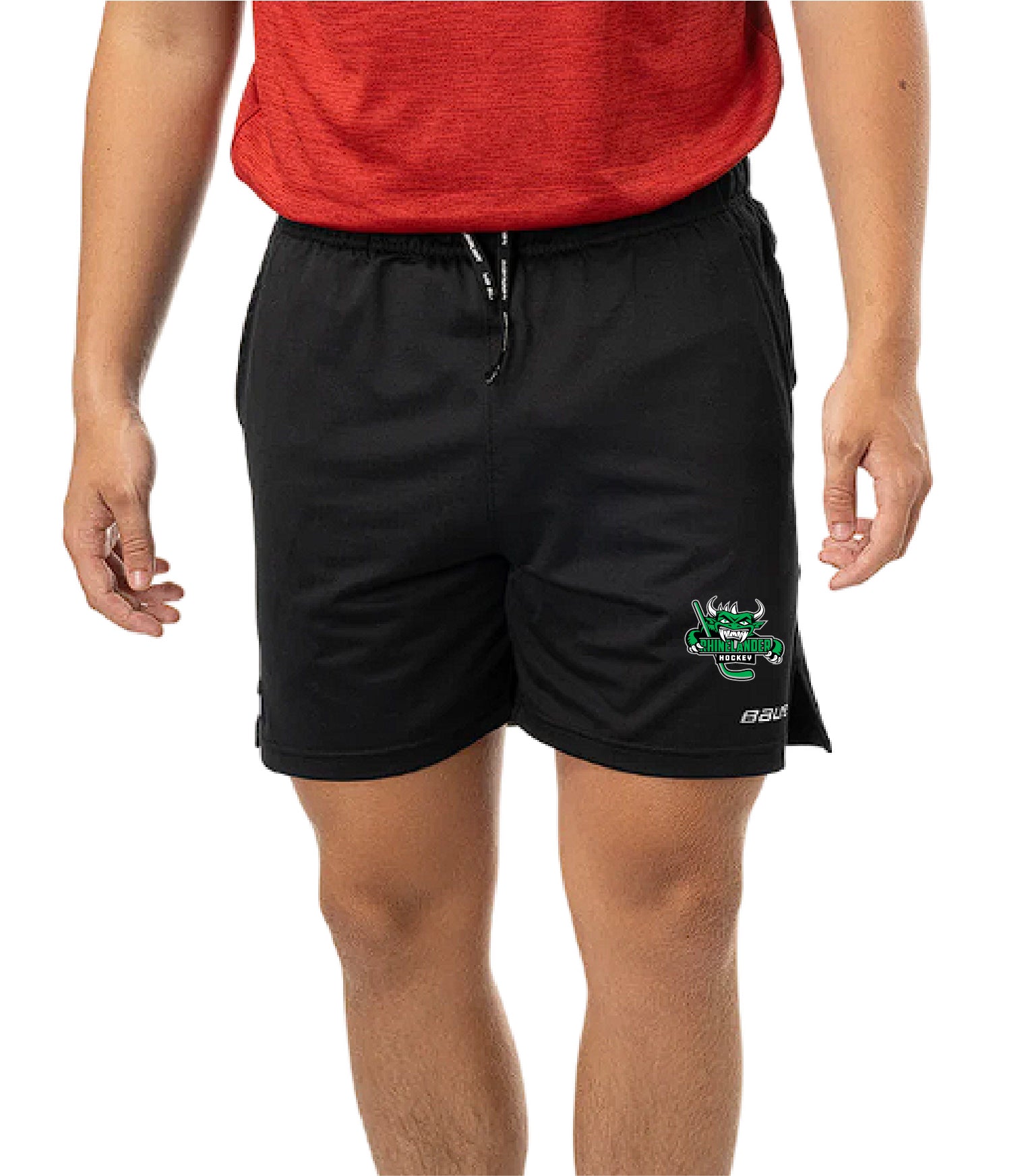 Adult Bauer Team Knit Shorts - Rhinelander Hockey