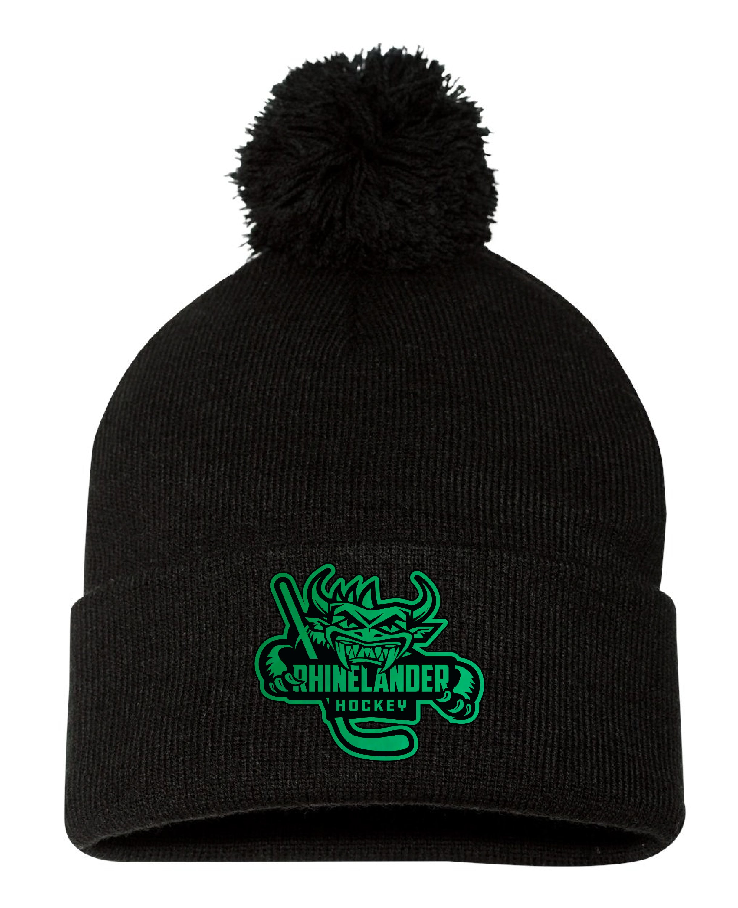 Pom Pom Beanie - Rhinelander Hockey