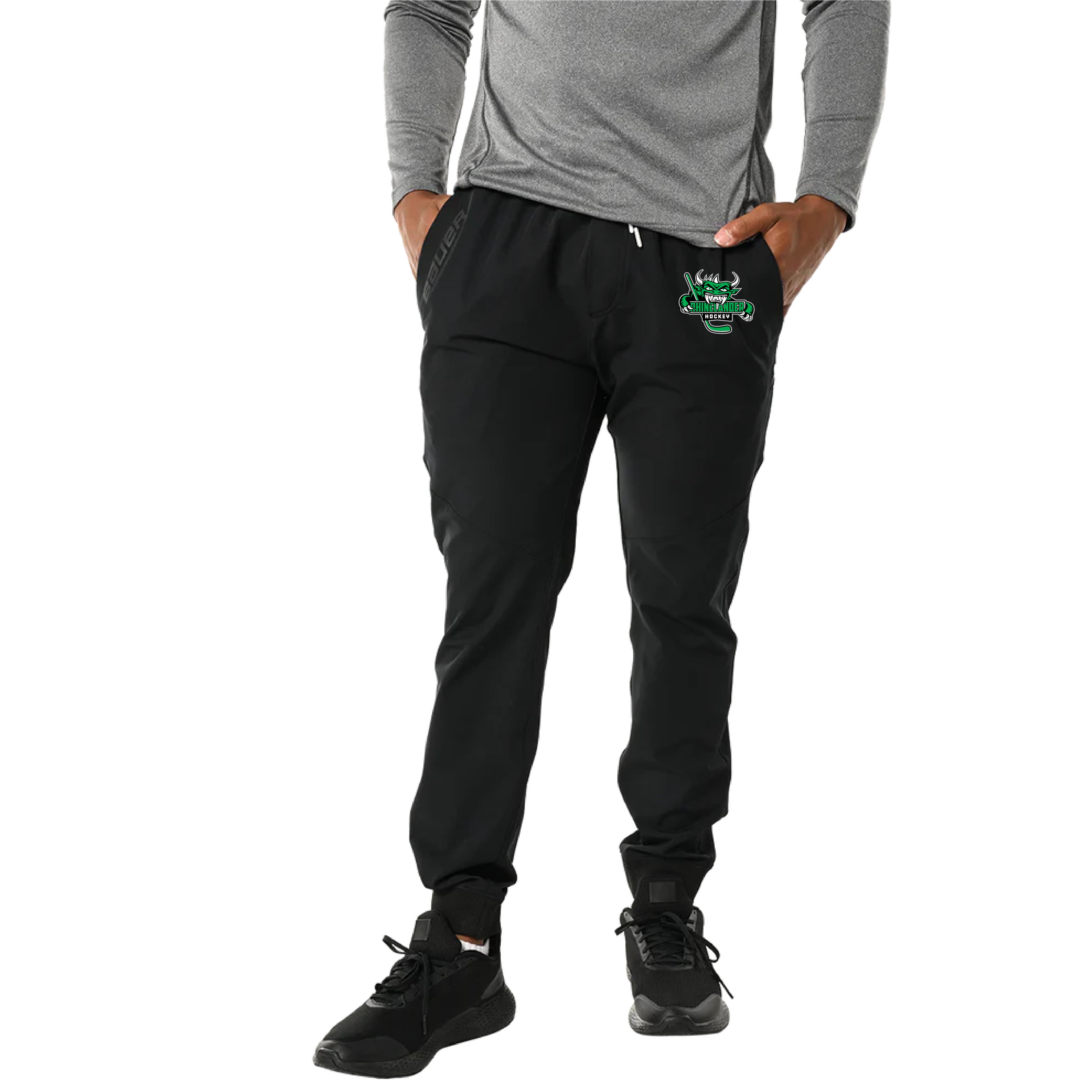 Adult Bauer Team Woven Jogger - Rhinelander Hockey