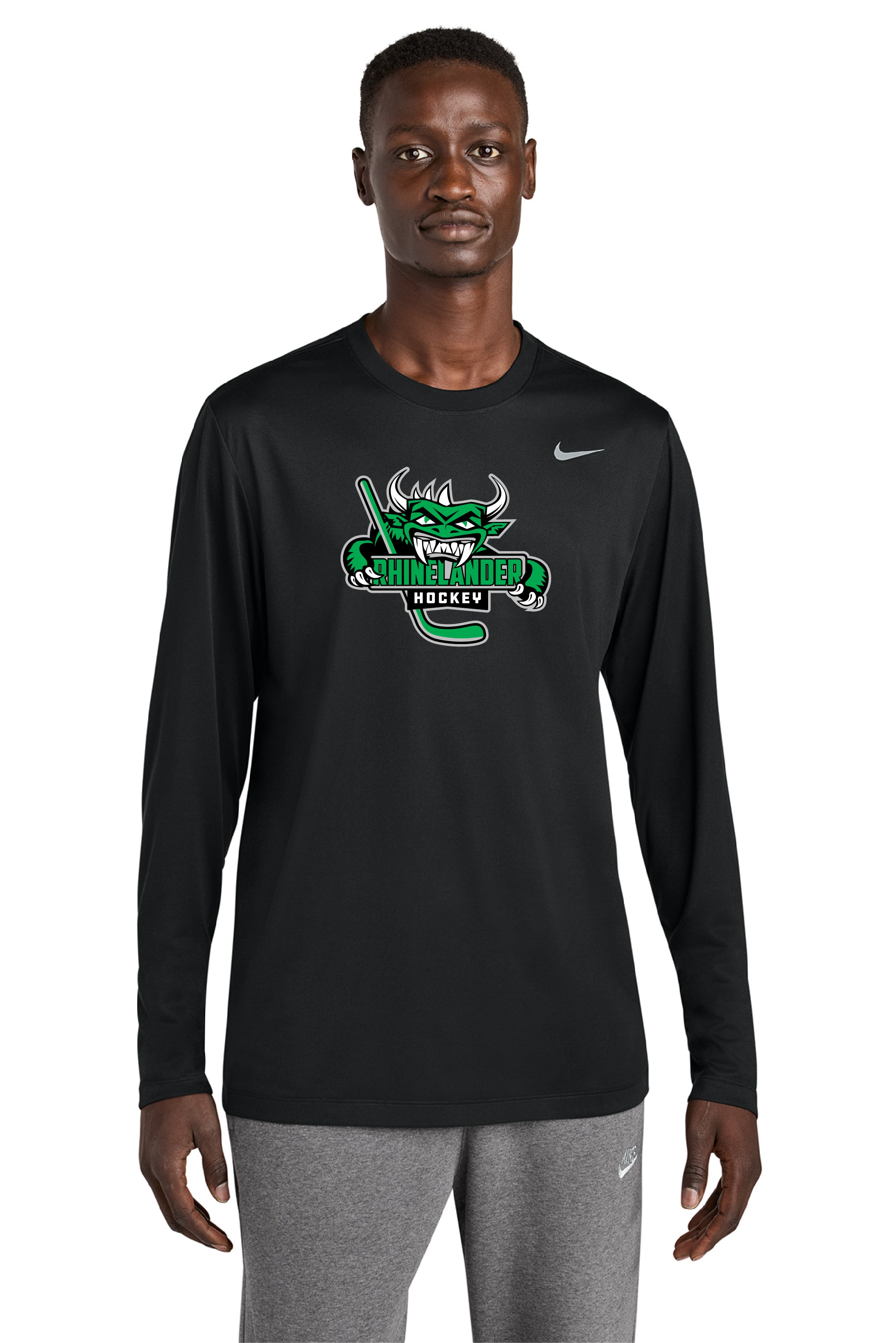 Adult Longsleeve Tee Nike rLegend - Rhinelander Hockey