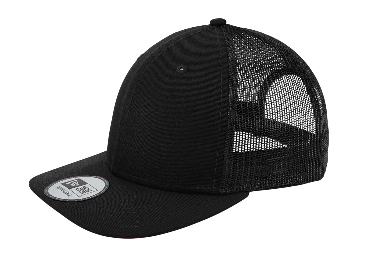 New Era Snapback Low Profile Trucker Cap Crest