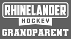 Vinyl Decal | Hockey Grandparent - Rhinelander Hockey