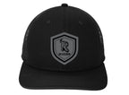 New Era Snapback Low Profile Trucker Cap Crest