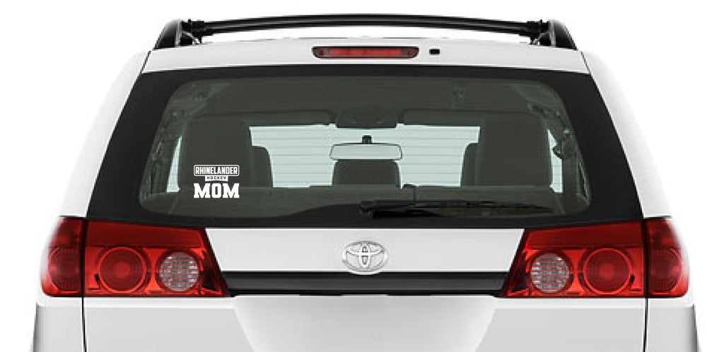 Vinyl Decal | Hockey Mom - Rhinelander Hockey